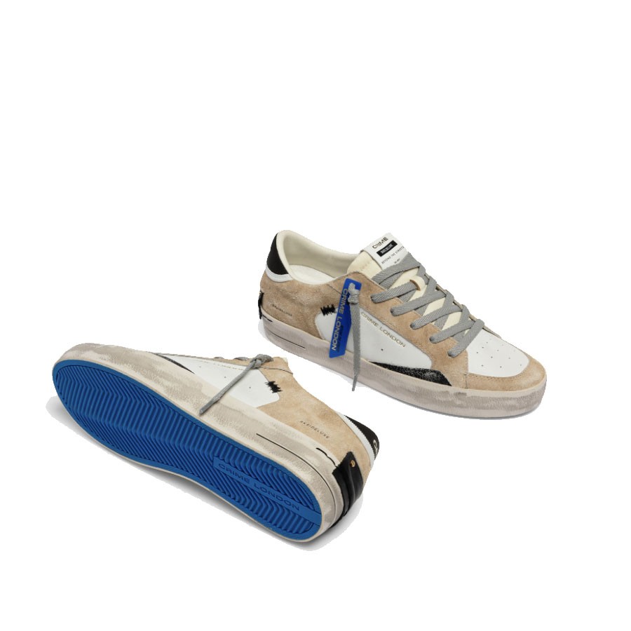 Crime London sneakers men SK8 DELUXE COOL BROWN