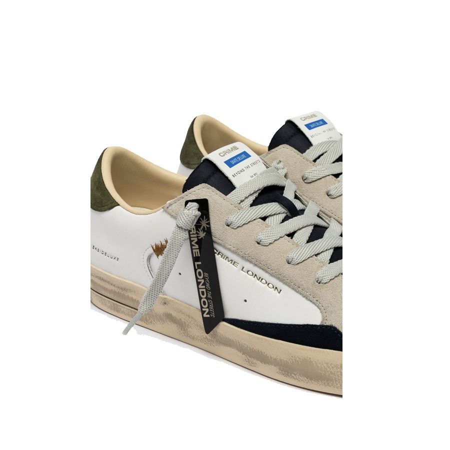 Crime London sneakers uomo SK8 DELUXE DOWNTOWN GREEN