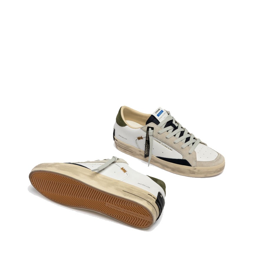 Crime London sneakers uomo SK8 DELUXE DOWNTOWN GREEN