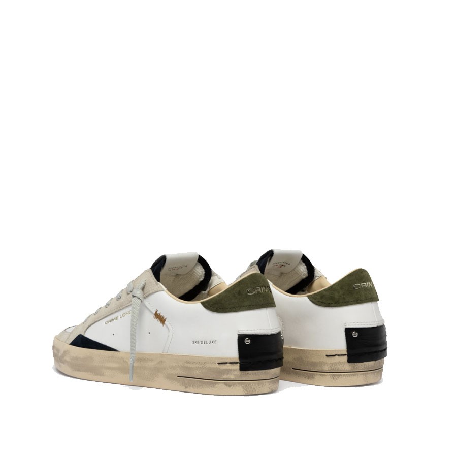 Crime London sneakers uomo SK8 DELUXE DOWNTOWN GREEN