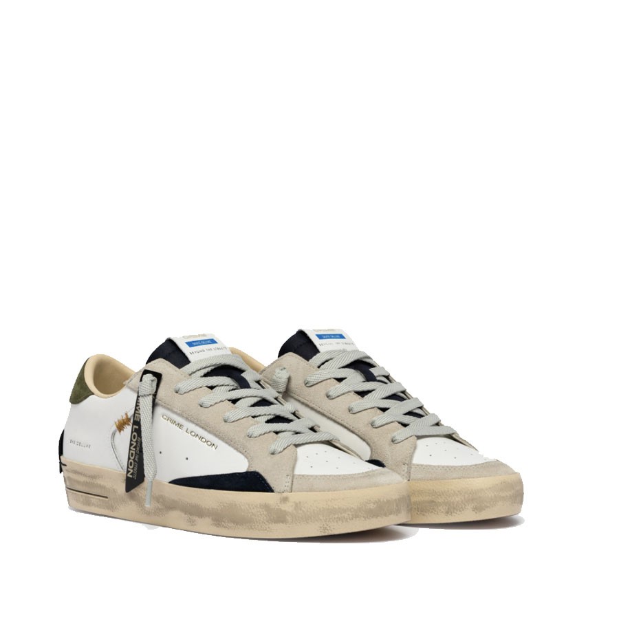 Crime London sneakers uomo SK8 DELUXE DOWNTOWN GREEN
