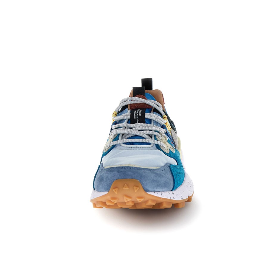 Flower mountain YAMANO 3 UNI SUEDE/NYLON CELESTE-AZURE-GREY