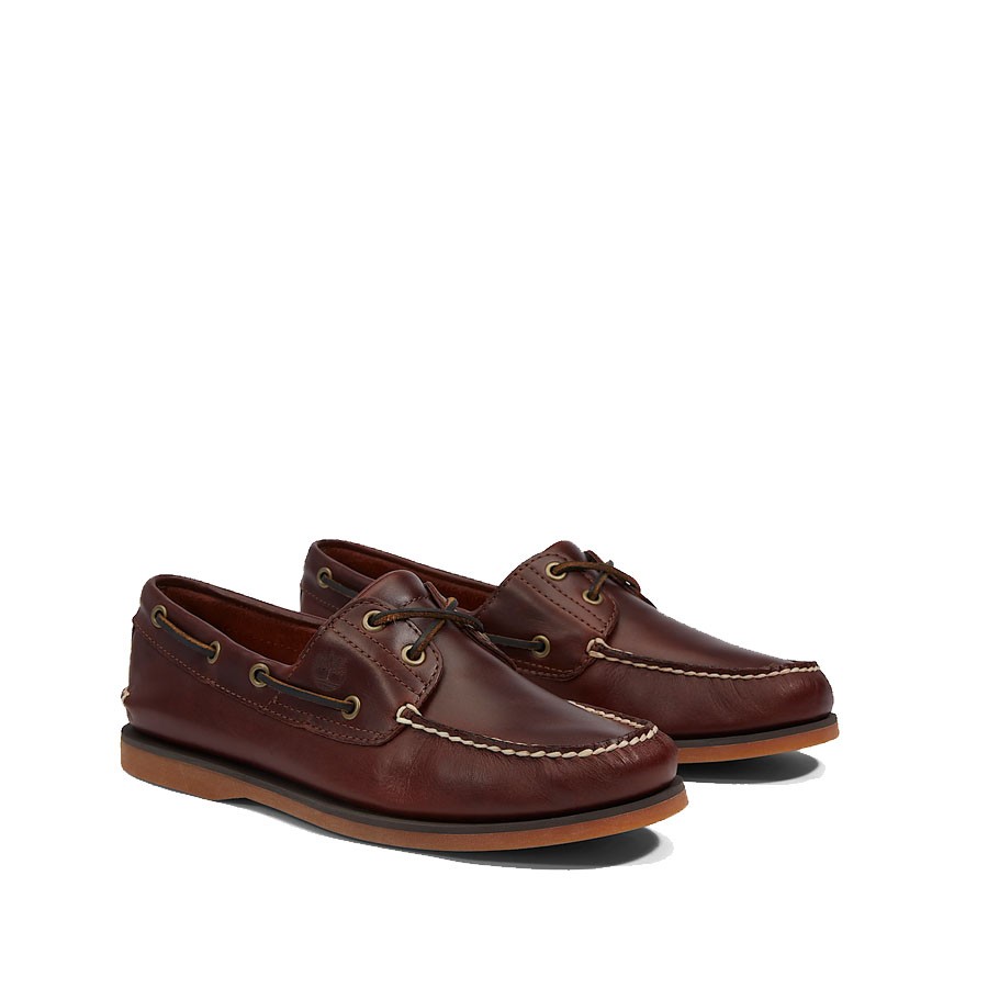 copy of Timberland® Authentic 3-Eye Lug Handsewn Men's Shoe in Bordeaux