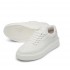 Men's BARRACUDA white leather shoe