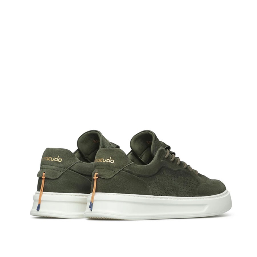 copy of Men's BARRACUDA shoe in green suede