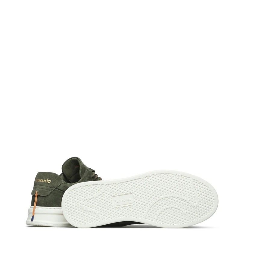 copy of Men's BARRACUDA shoe in green suede