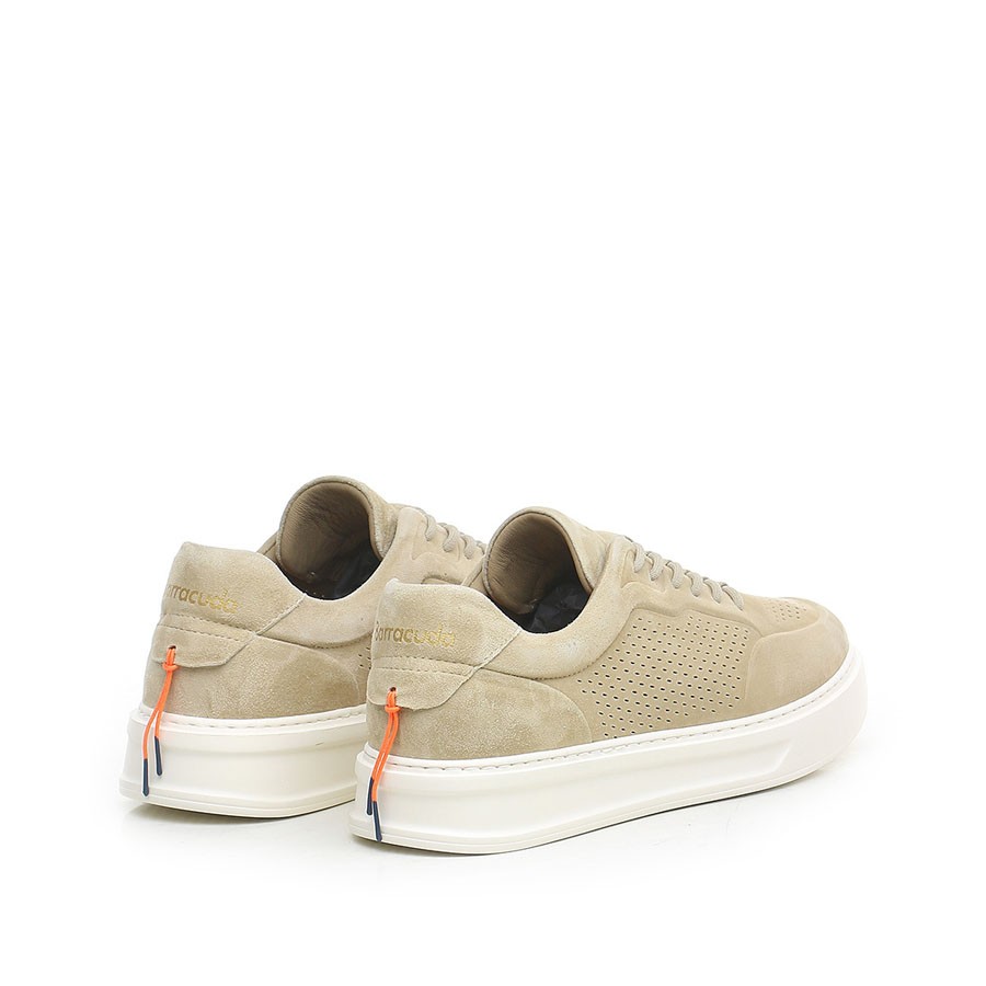 scarpa uomo BARRACUDA in camoscio tabacco