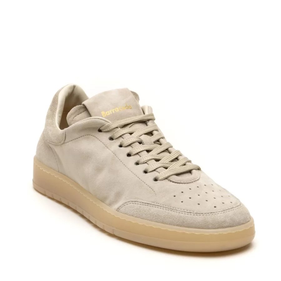 Men's shoe BARRACUDA in ivory suede