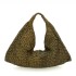Campomaggi Atena shoulder bag in military green woven leather