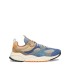 Flower mountain WAVE MAN Suede and Fabric Sneakers - Light Blue-Grey