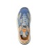 Flower mountain WAVE MAN Suede and Fabric Sneakers - Light Blue-Grey