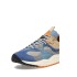 Flower mountain WAVE MAN Suede and Fabric Sneakers - Light Blue-Grey