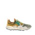 Flower mountain Yamano3 unisex SUEDE/NYLON taupe/verde