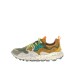 Flower mountain Yamano3 unisex SUEDE/NYLON taupe/green