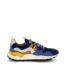 Flower mountain Yamano3 unisex SUEDE/NYLON blu