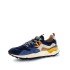 Flower mountain Yamano3 unisex SUEDE/NYLON blu