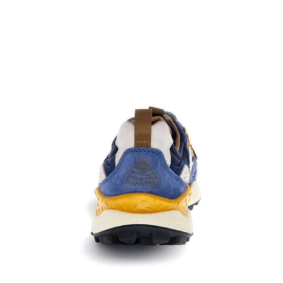 Flower mountain Yamano3 unisex SUEDE/NYLON blu