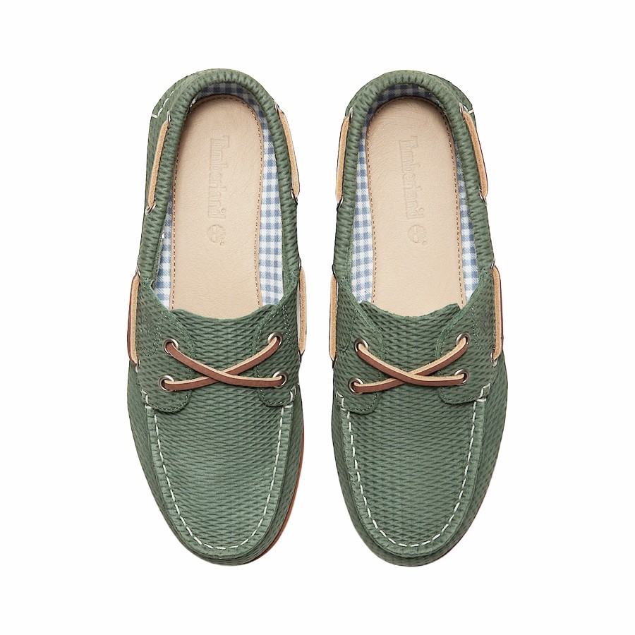 Timberland Women's Classic Boat Shoe Green