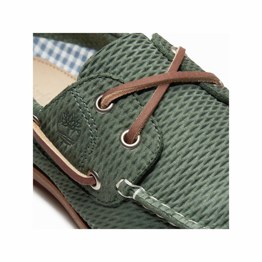 Timberland Women's Classic Boat Shoe Green