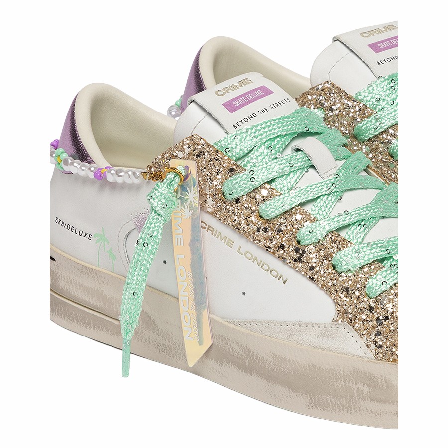 Crime London sneakers donna SK8 Deluxe Cotton Candy