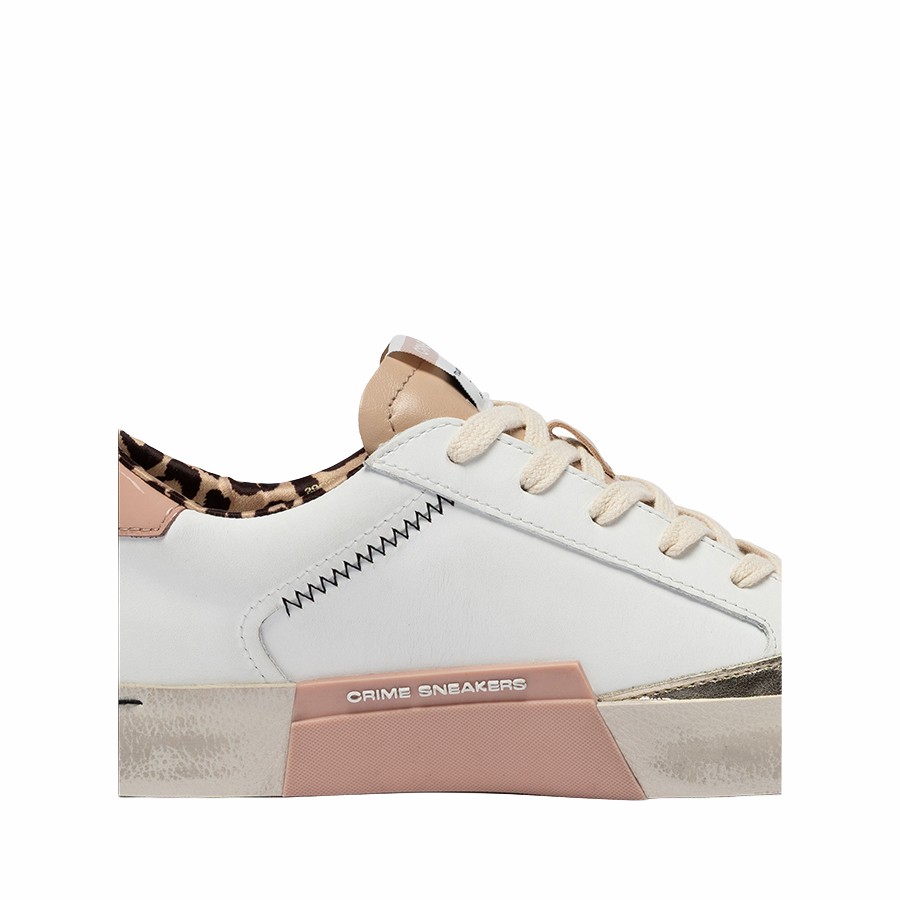 Crime London sneakers donna Distressed Sun Tan