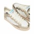 Crime London Chelsea Aqua Leopard women's sneakers