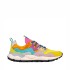 Flower mountain Yamano 3 woman suede Yellow Light Lime Pink 1G83
