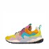 Flower mountain Yamano 3 woman suede Yellow Light Lime Pink 1G83