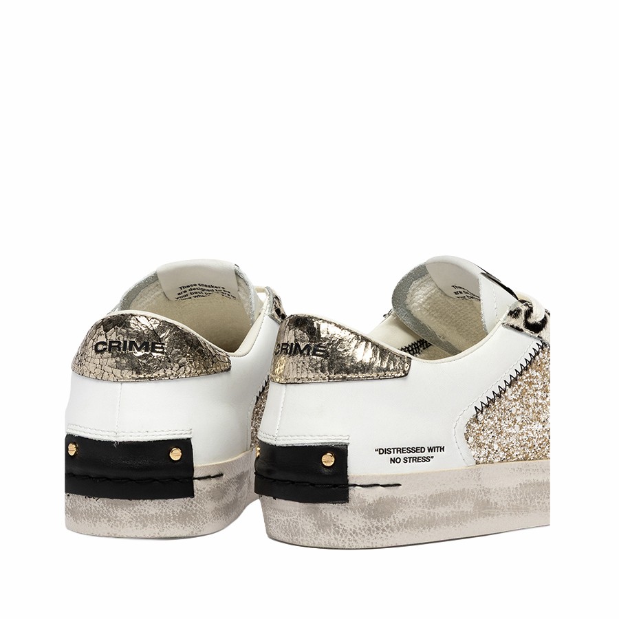 Crime London sneakers donna Distressed Chrome Fang