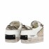 Crime London Distressed Chrome Fang women's sneakers