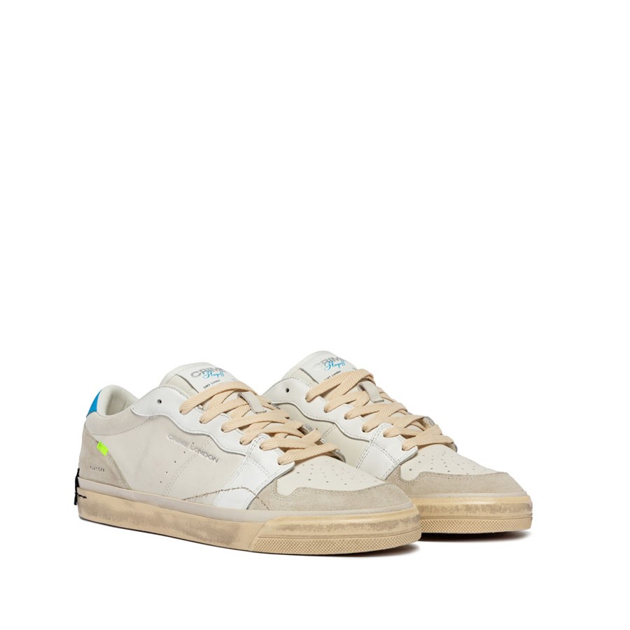Crime London sneakers man PLAYOFF white/