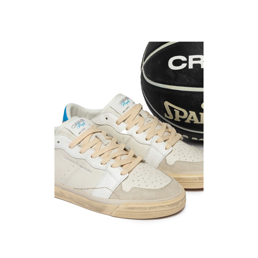 Crime London sneakers man PLAYOFF white/