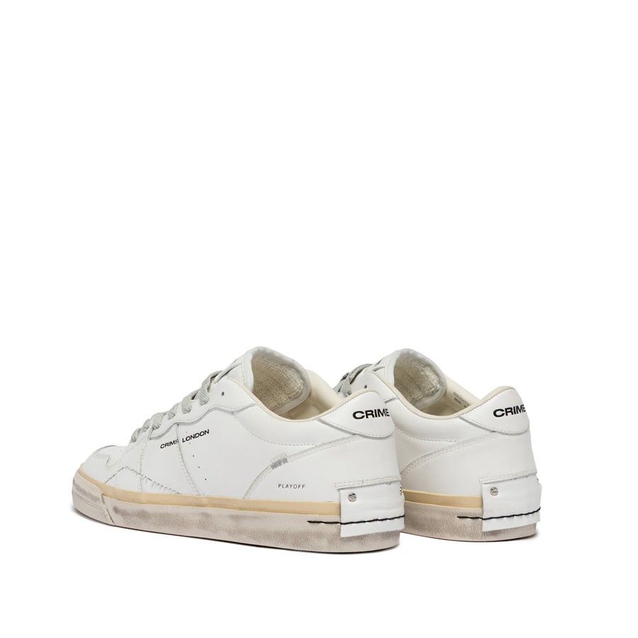 Crime London sneakers man PLAYOFF white