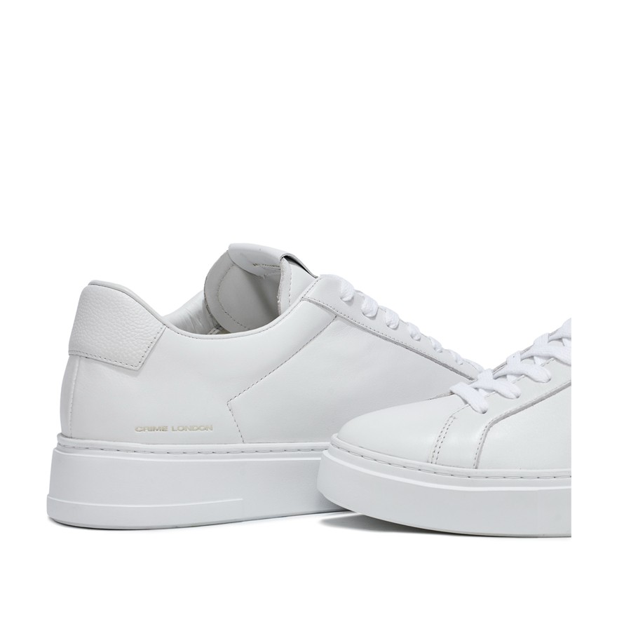 Crime London sneakers man  EXTRALIGHT ALL WHITE