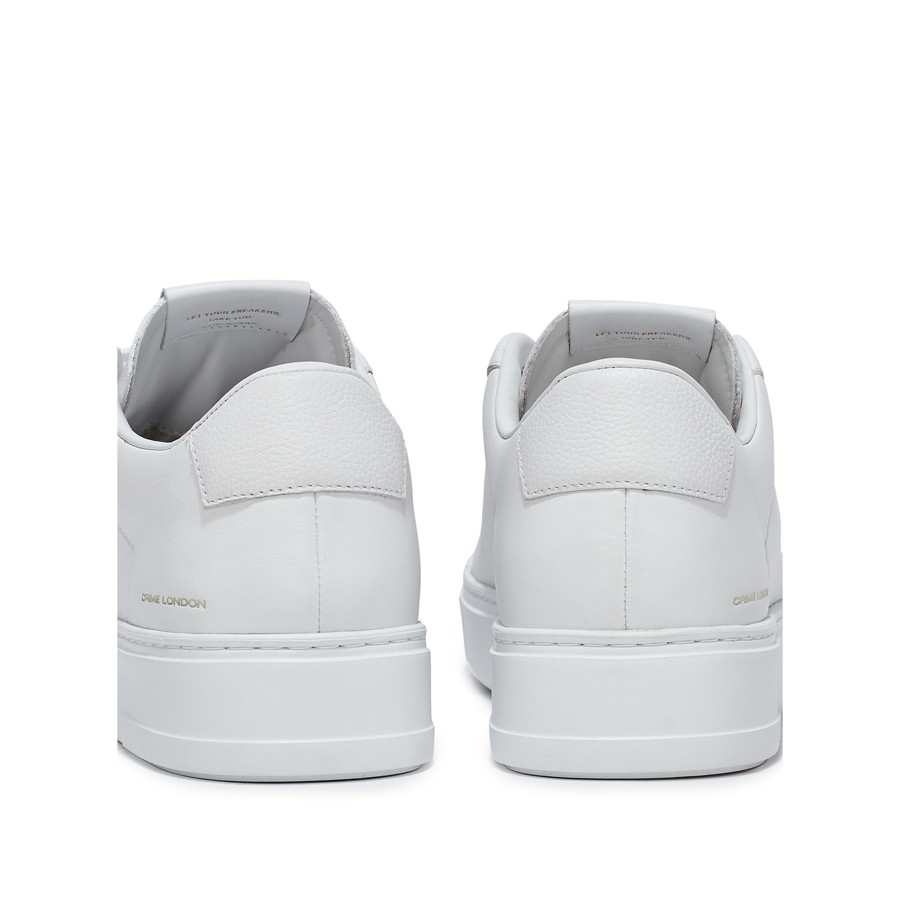 Crime London sneakers uomo  EXTRALIGHT ALL WHITE