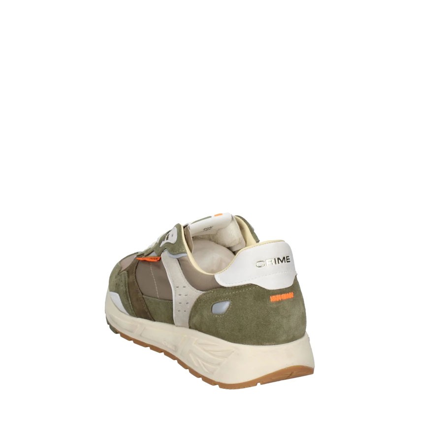 Crime London sneakers uomo RUSH green