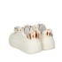Gio+ sneaker calfskin combi cow's milk Olive 02A