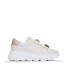 Sneakers donna Stokton Street in pelle panna