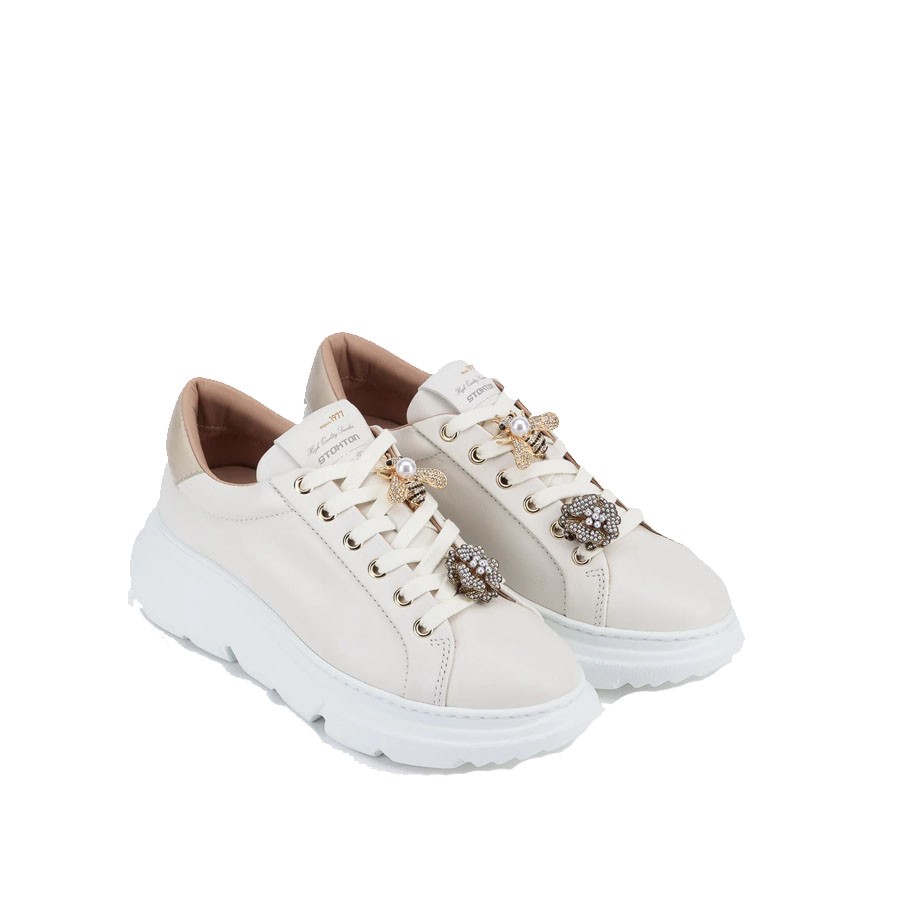 copy of Women's Stokton Street Leather Sneakers white