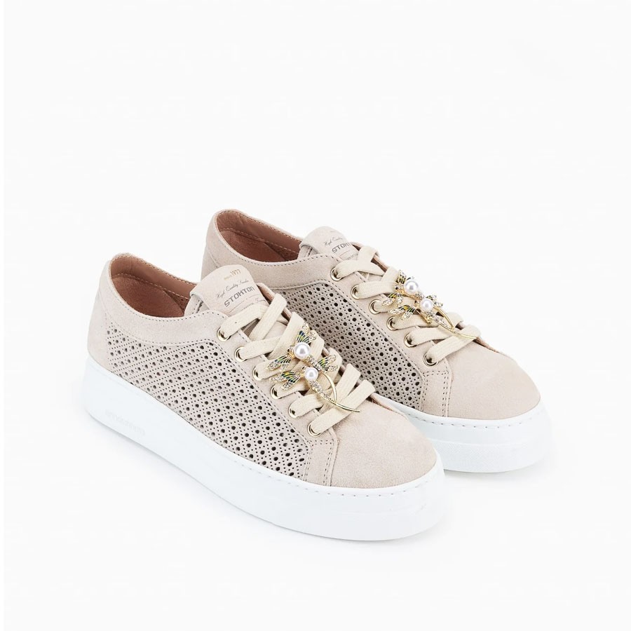 copy of Women's Stokton Street leather/fabric sneakers