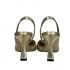 Roberto Festa CESTRO chanel in platinum laminated leather