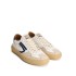 PURAAI Sneakers uomo vintage in pelle bianco blu