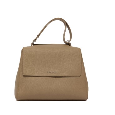 ORCIANI Borsa a spalla MEDIA  SVEVA SOFT in pelle con tracolla