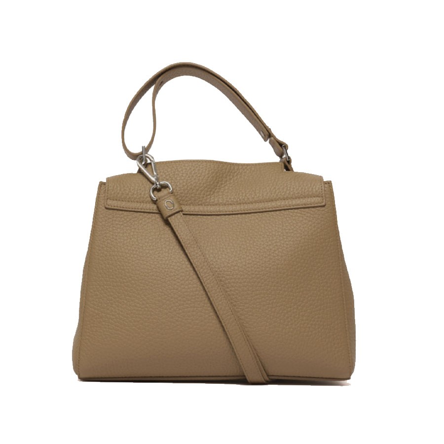 ORCIANI Borsa a spalla MEDIA  SVEVA SOFT in pelle con tracolla