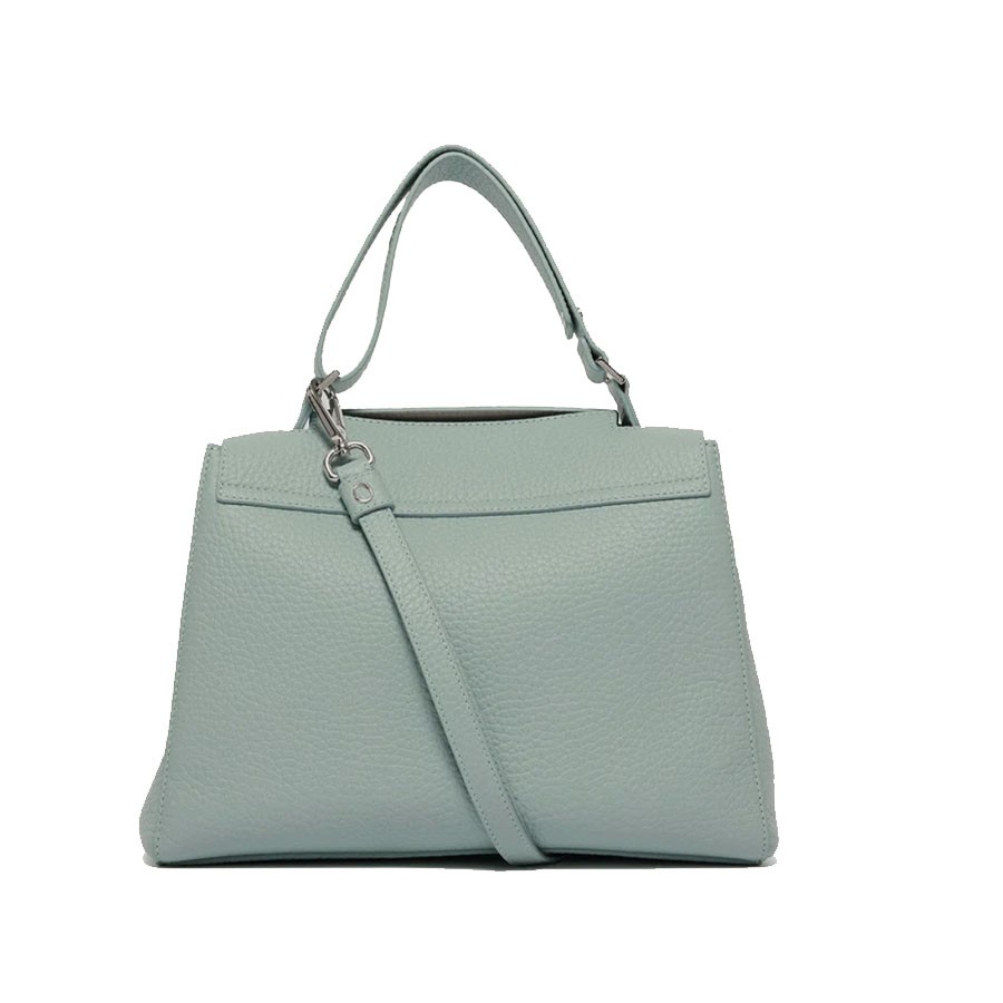 ORCIANI SVEVA SOFT medium shoulder bag in leather with  shoulder strap