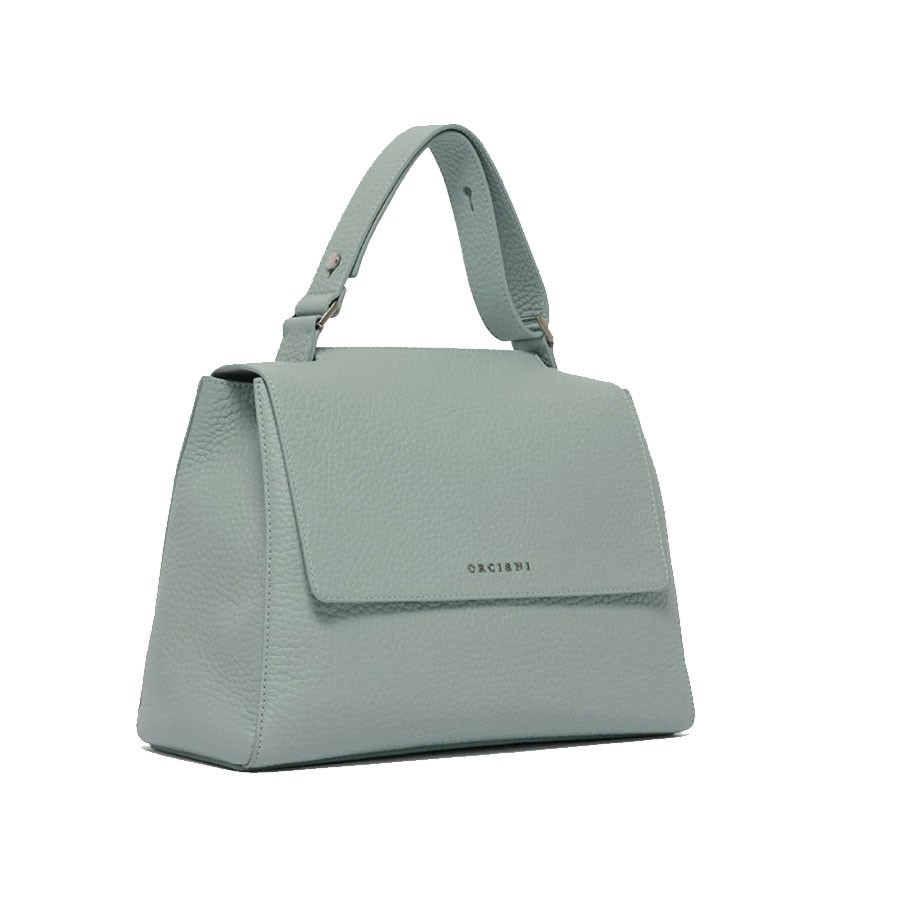 ORCIANI SVEVA SOFT medium shoulder bag in leather with  shoulder strap