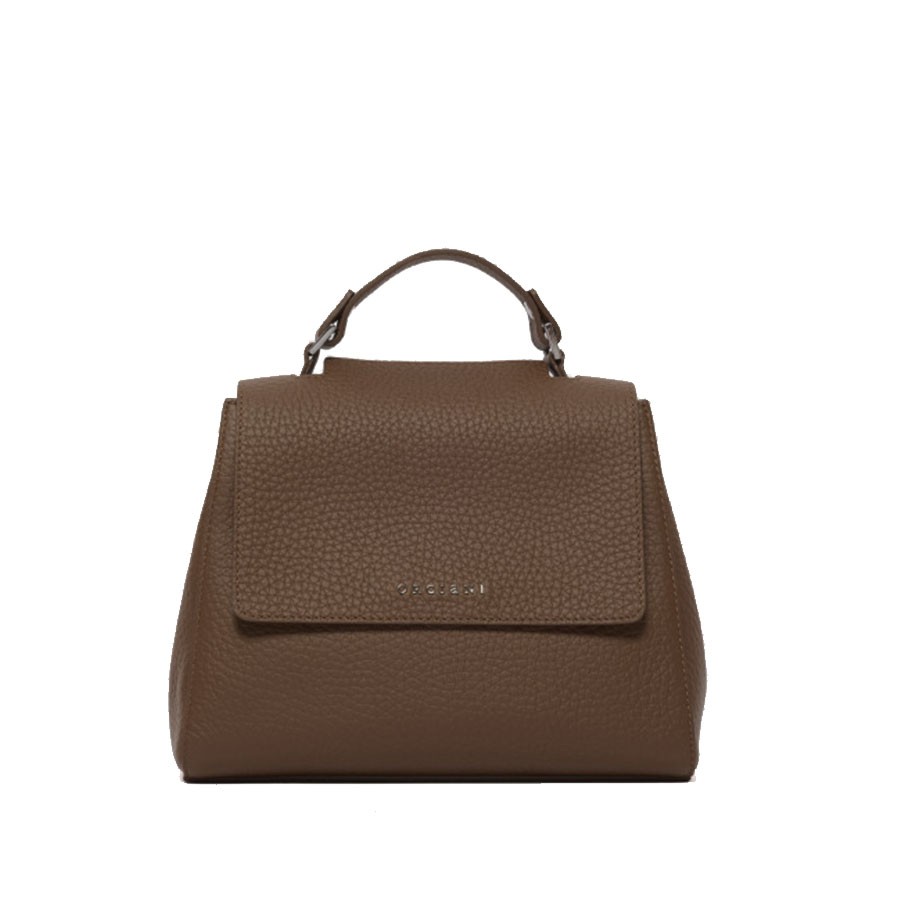 ORCIANI SMALL SVEVA SOFT leather handbag with shoulder strap