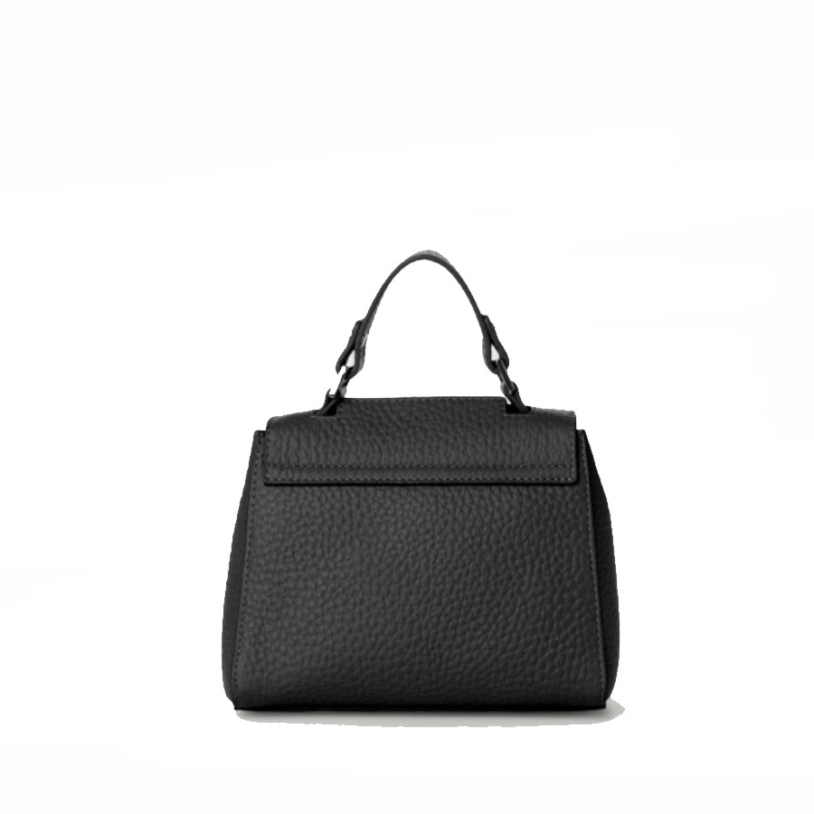 ORCIANI Borsa a mano MINI  SVEVA SOFT in pelle con tracolla