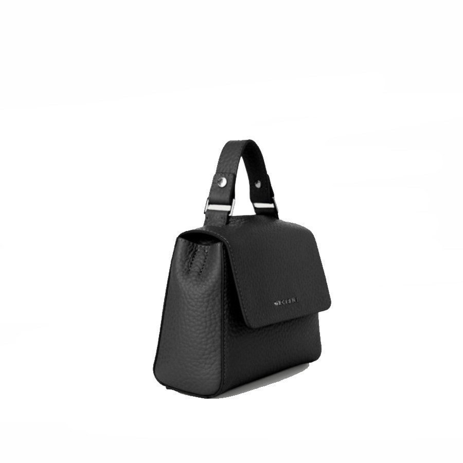 ORCIANI Borsa a mano MINI  SVEVA SOFT in pelle con tracolla