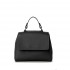 ORCIANI MINI SVEVA SOFT Leather Handbag with Ivory Shoulder Strap